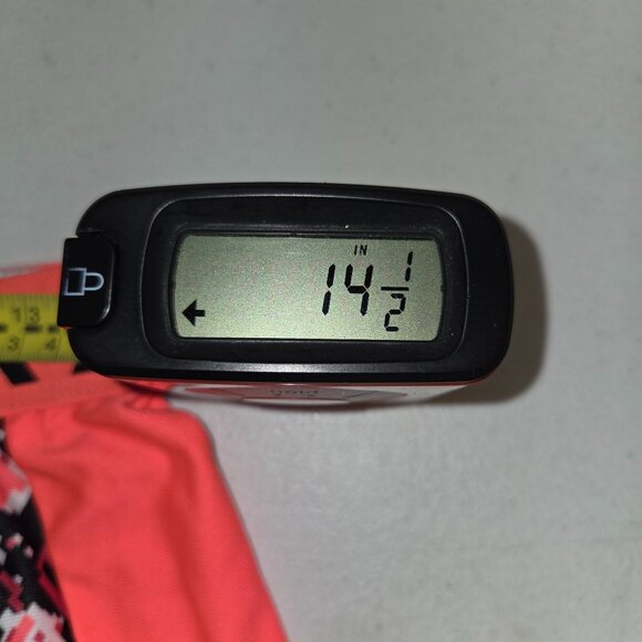 Under Armour Loose Fit Womens Running Shorts YXL Pink Geometric Pattern 3890 - Picture 5 of 8